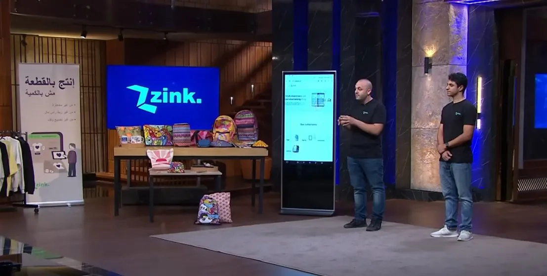 Zink on Shark Tank Egypt